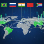 BRICS nations rising as emerging economic powers influencing global trade and geopolitics