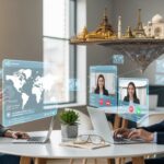 Globalization influencing cultures worldwide through media, migration, and shared lifestyles