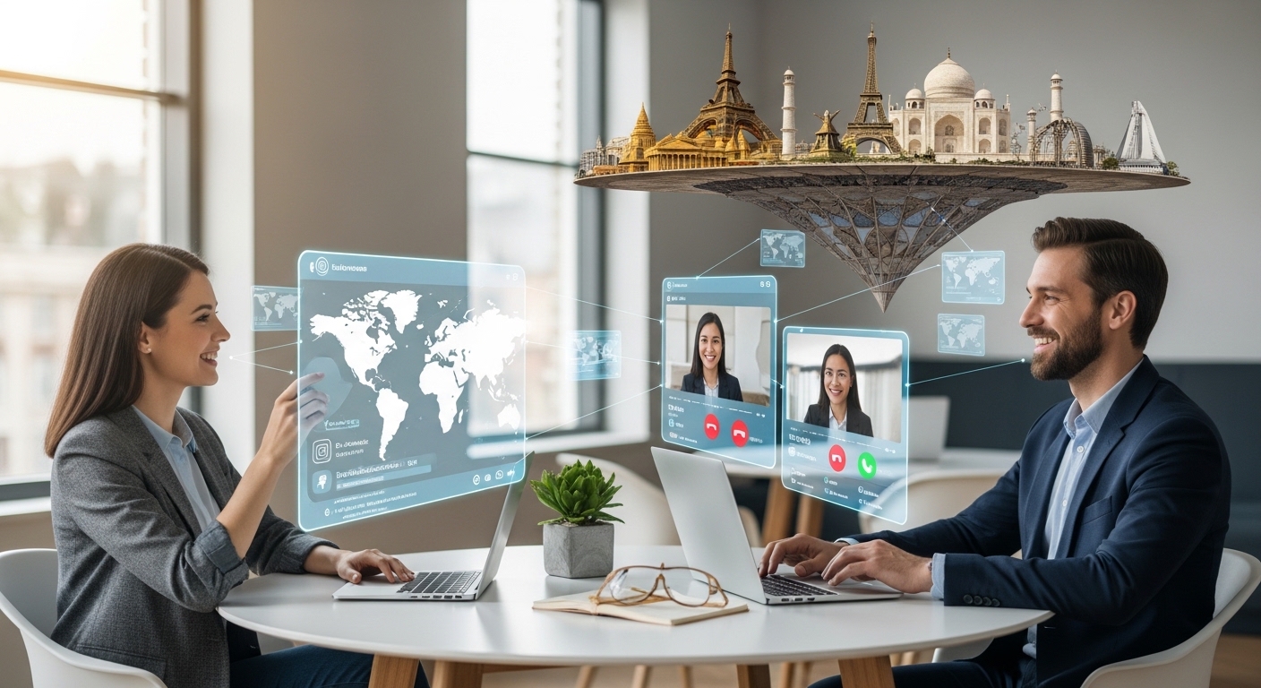 Globalization influencing cultures worldwide through media, migration, and shared lifestyles